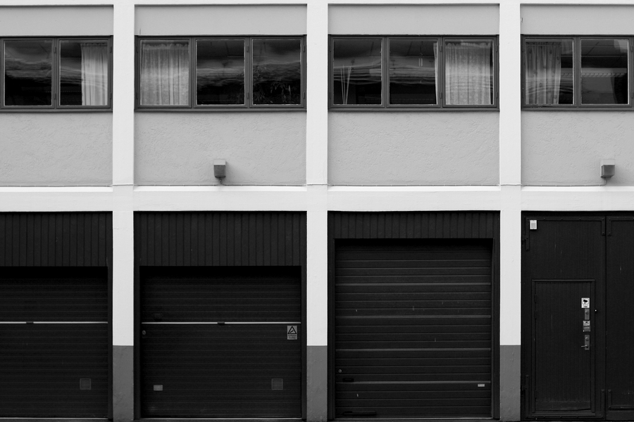 Urban Scenery : Garageports And Windows